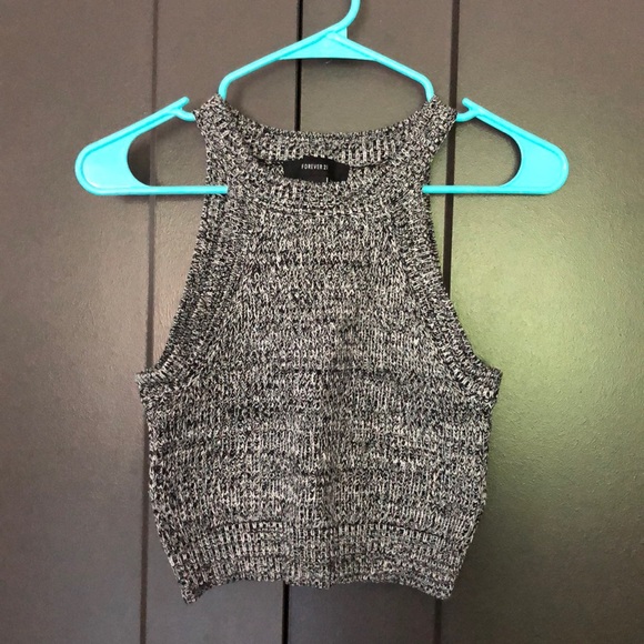 Forever 21 Tops - Cropped sweater tank